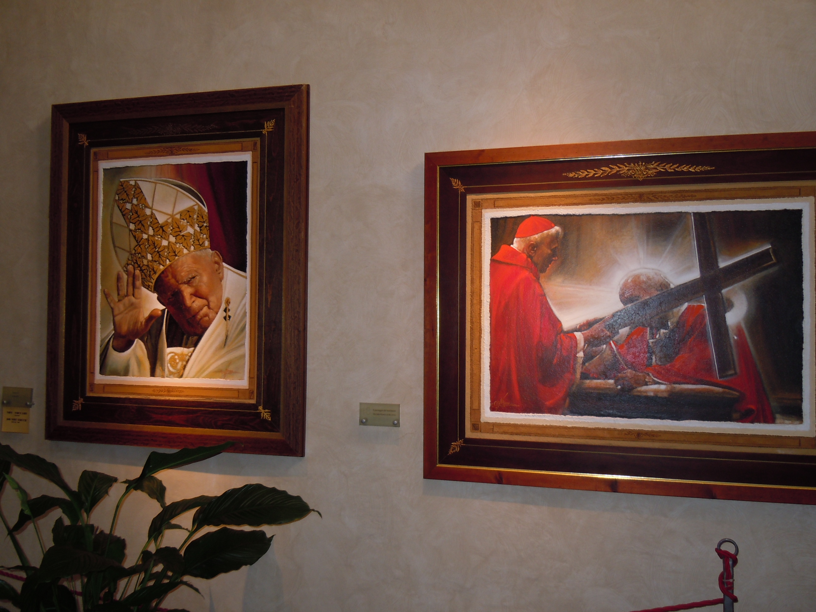 La Mostra di Giuseppe Afrune ad Assisi su Giovanni Paolo II